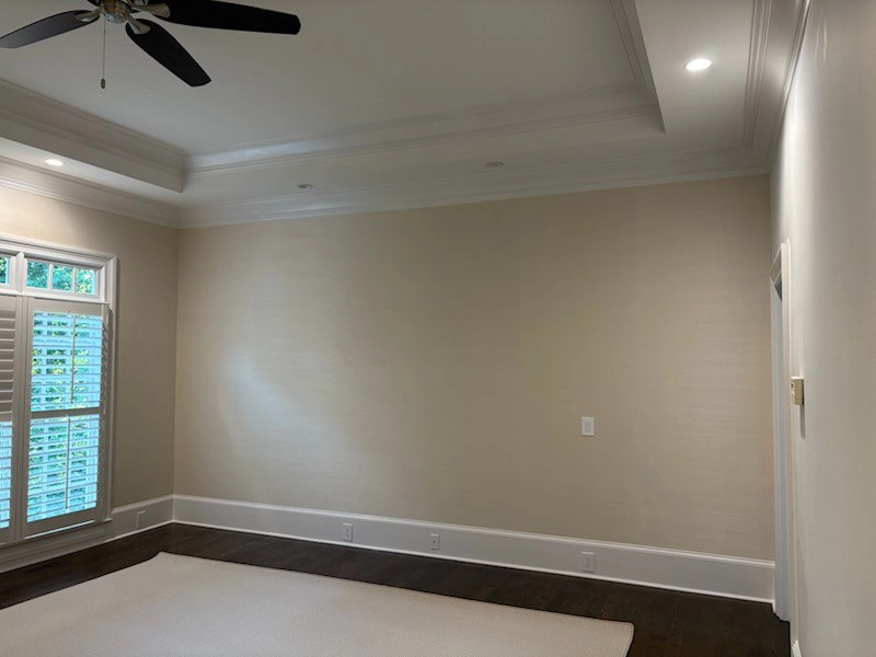 Professional wallpaper installation team at Elegant Wallpaper Installation in Downtown Atlanta